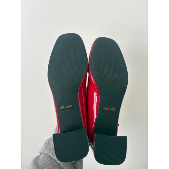 Soul Princess Women's Heels – Red Shiny – Size 8 - Picture 4 of 5